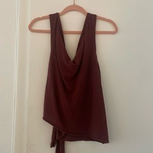 Free People Tie-back sweater tank!